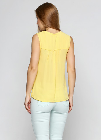 Желтая летняя блуза Silvian Heach