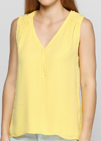 Желтая летняя блуза Silvian Heach
