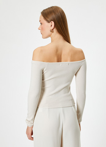 Молочний демісезонний джемпер KOTON