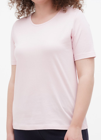 Світло-рожева літня футболка Minus