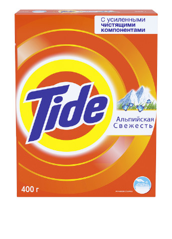 Порошок Альпийская свежесть, 400 г Tide (44354460)