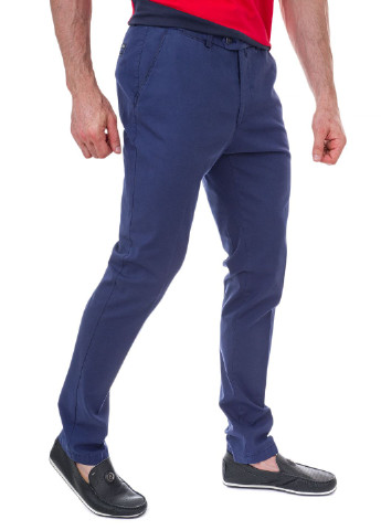Синие летние брюки Gardeur