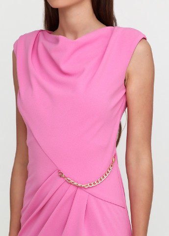 Розовое кэжуал платье Rinascimento однотонное