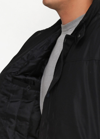 Черная демисезонная куртка Carlo Comberti