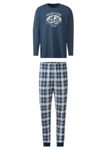 Пижама (лонгслив, брюки) Livergy (266996901)
