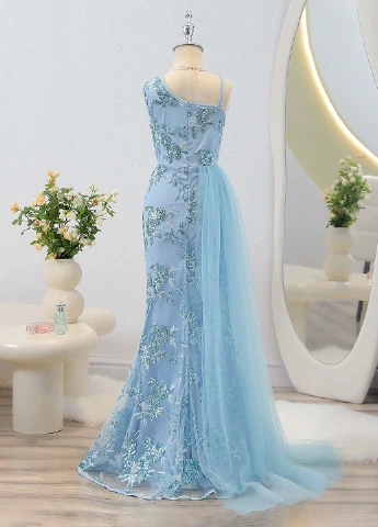 Голубое платье SHEIN (331624302)