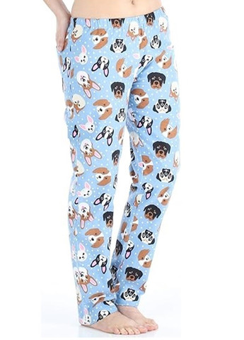 Блакитна всесезон піжама (сорочка, штани) сорочка + брюки PajamaMania