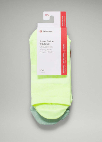 Комбинированные носки (3 пары) Lululemon Athletica логотипы (348077184)