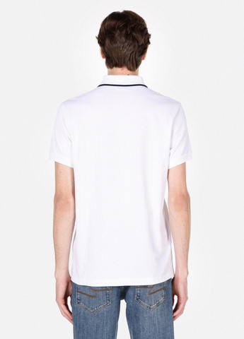 Белая футболка-поло для мужчин Colin's однотонная