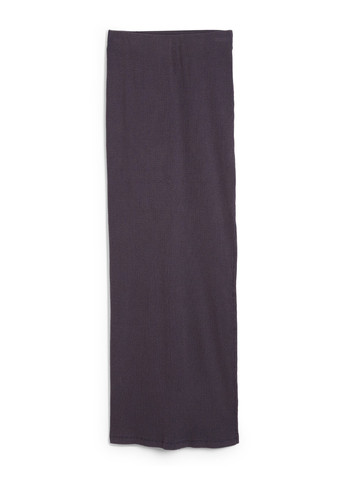 Фиолетовая кэжуал однотонная юбка C&A