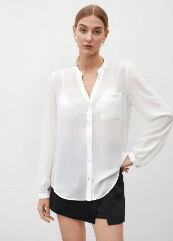 Біла блуза SHEIN