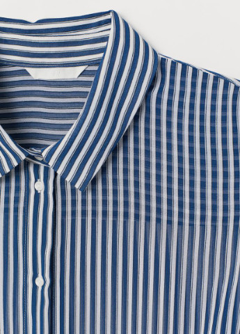 Комбинированная блуза б/р H&M