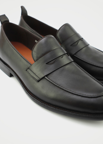 Темно-коричневые кэжуал туфли Respect без шнурков