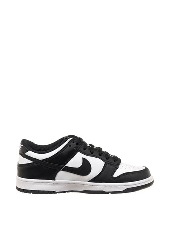 Чорно-білі осінні кросівки cw1590-100_2024 Nike DUNK LOW (GS)