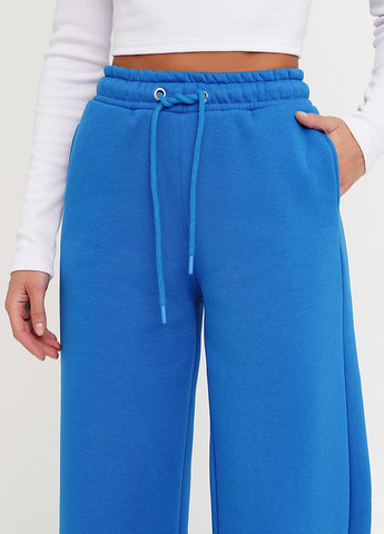 Синие кэжуал демисезонные палаццо брюки KASTA design