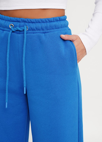 Синие кэжуал демисезонные палаццо брюки KASTA design