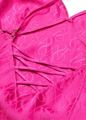 Рожева домашній сукня сукня-комбінація Victoria's Secret колор блок