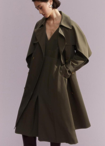 Плащ H&M тренчкот на гудзиках демісезон (354516360)