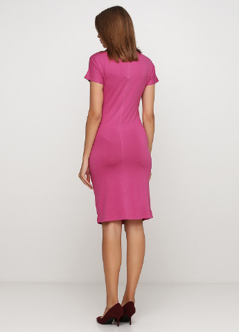 Фиолетовое кэжуал платье платье-футболка Wgld Ve однотонное