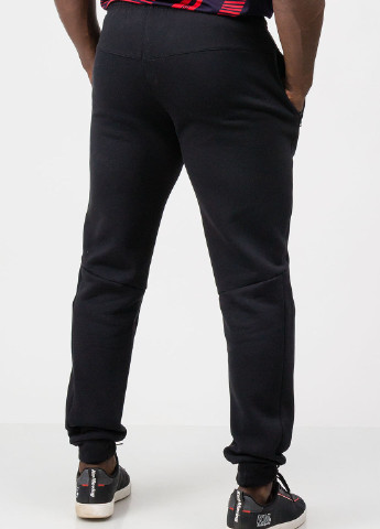 Черные спортивные демисезонные джоггеры брюки SA-sport