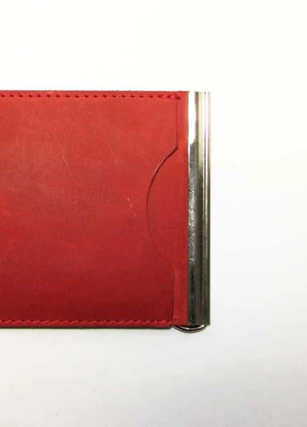 Зажим для денег DNK Зажим Spring+ col.H красный DNK Leather (253933451)
