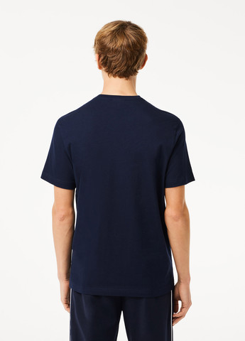 Темно-синя футболка Lacoste