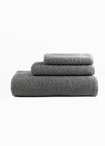 Bulgaria-Tex полотенце махровое berlin, серое, размер 50x90 cm серый производство - Болгария
