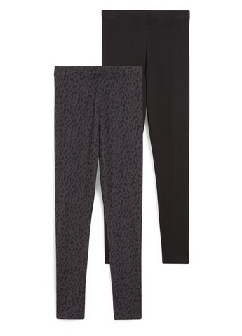 Комбинированные демисезонные леггинсы (2 шт.) C&A