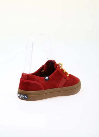 Бордовые кеды Sperry