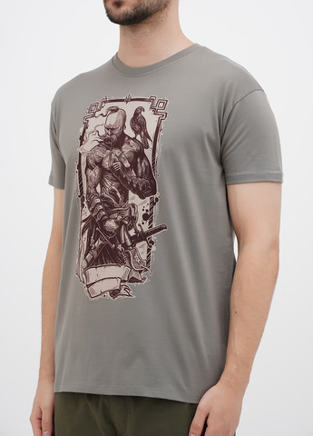 Сіро-зелена футболка Sol's