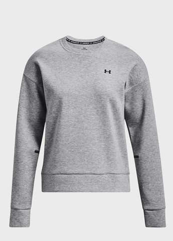 Світло-сірий світшот Under Armour логотип без декору (263207455)