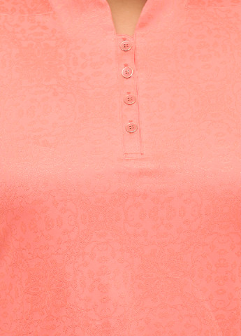 Оранжевая женская футболка-поло Greg Norman с цветочным принтом