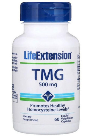 TMG 500 mg 60 Veg Caps Life Extension (256380179)