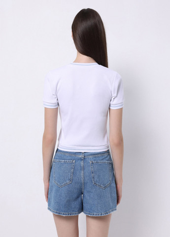 Белый летний джемпер джемпер Colin's