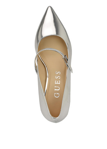 Guess Туфлі мері джейн сріблястий з штучна шкіра, сша — демісезон (349508157)