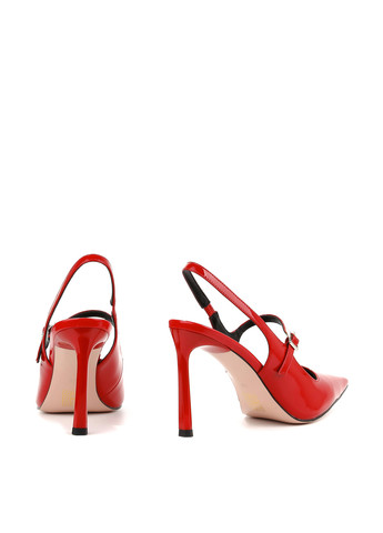 Le'BERDES Туфли слингбеки красный з натуральная кожа, украина — лето (360795629)