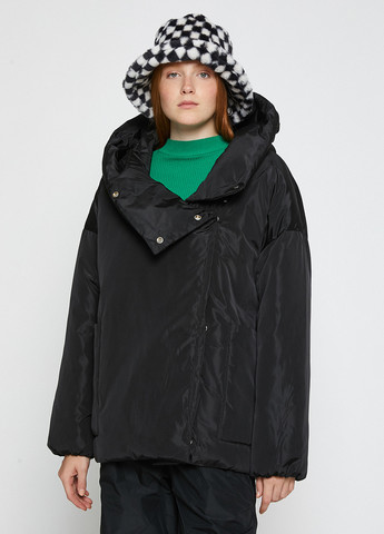 Чорна демісезонна куртка KOTON