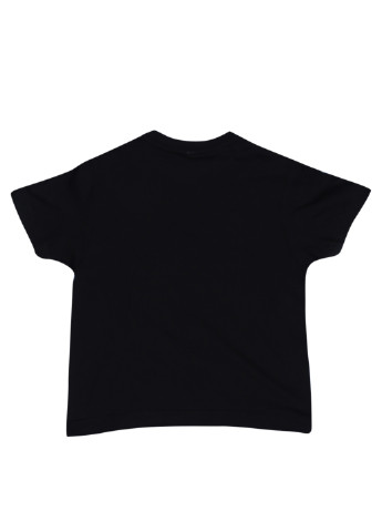 Черная летняя футболка с коротким рукавом Sol's