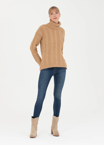 Бежевый демисезонный свитер Pierre Cardin