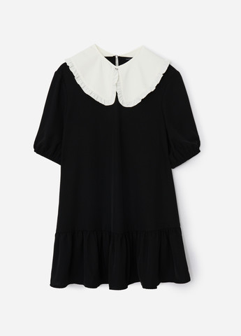 Чорно-білий кежуал сукня кльош, оверсайз House однотонна