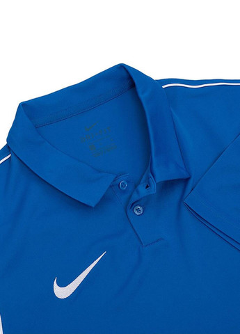 Синяя футболка-поло bv6879-463 для мужчин Nike с логотипом