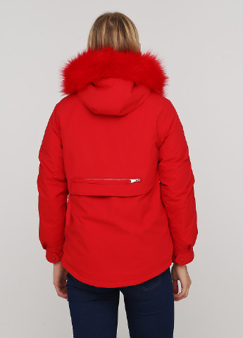 Красная зимняя куртка Mengerzi