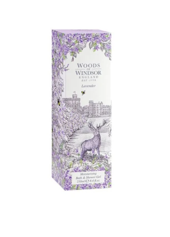Гель для душу Lavender 250 мл Woods Of Windsor 5060322953472 (250544825)
