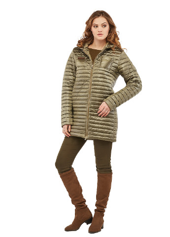 Оливковая (хаки) демисезонная куртка MN