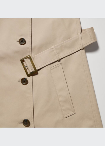 Плащ Uniqlo тренчкот на гудзиках демісезон (364794519)