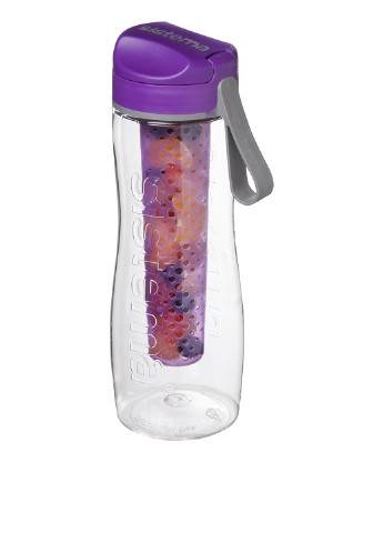 Бутылка для воды с диффузором 0,8 л Sistema однотонная фиолетовая