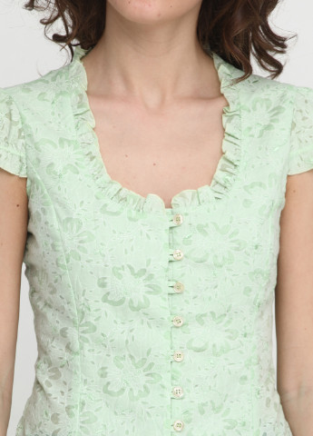 Салатова літня блуза Stefanie L