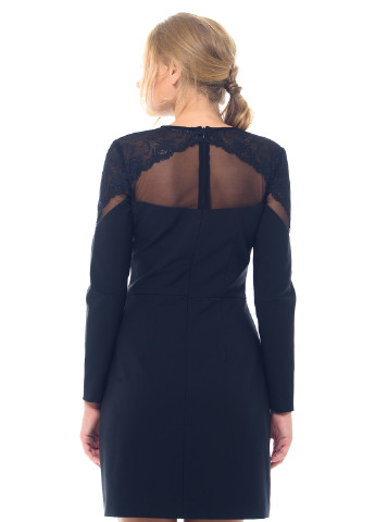 Черное кэжуал платье Arefeva однотонное