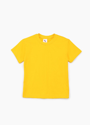 Желтая летняя футболка Pitiki