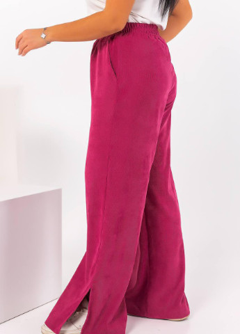 Женские брюки палаццо малинового цвета р.42/44 381807 New Trend (256502021)